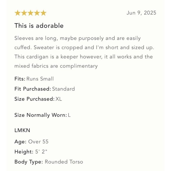 NWT Size XL - Anthropologie Balloon-Sleeve Twofer Cable-Knit Cardigan Sweater - Picture 4 of 16